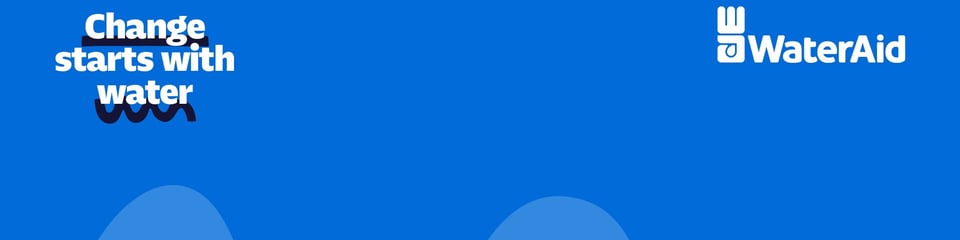 WaterAid banner