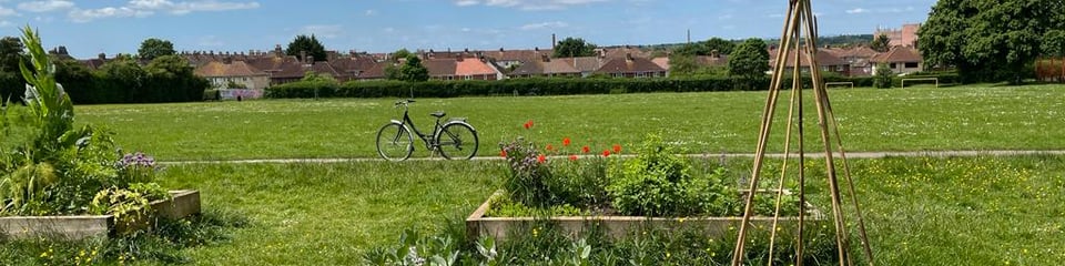 Hillfields Community Garden banner