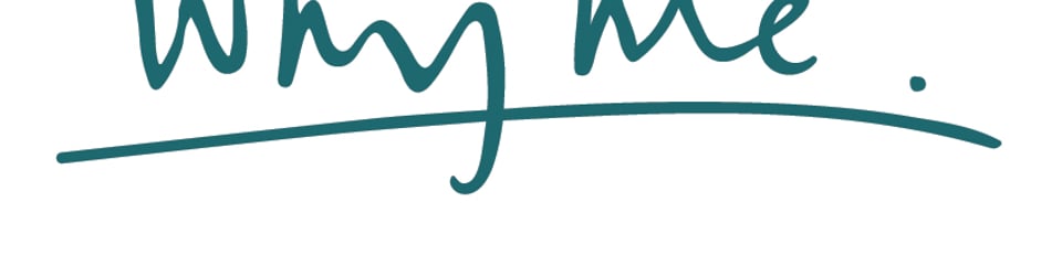 Why me? banner