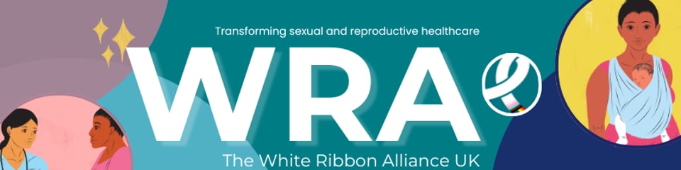 White Ribbon Alliance UK banner