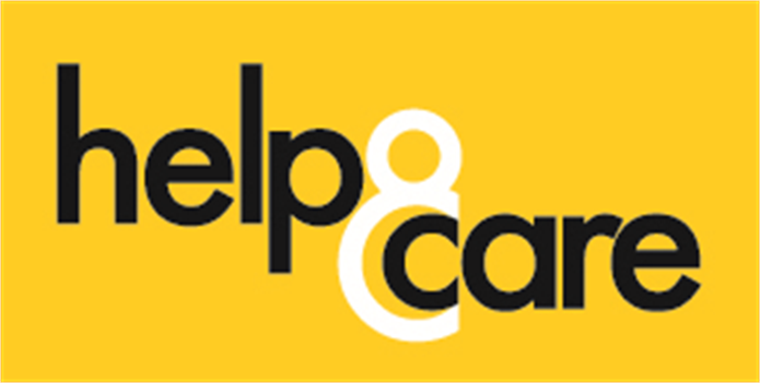 Help & Care Logo yellow 